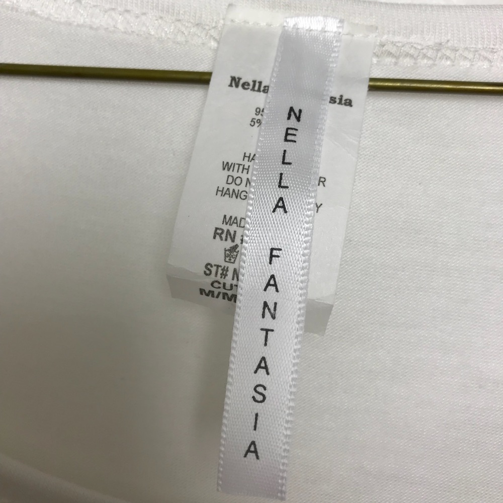 Bella Fantasia Mermaids & Starfish shirt Size M - Picture 6 of 7